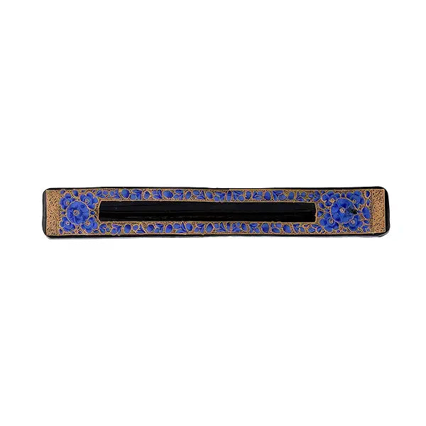 Blue Flowers Incense Holder