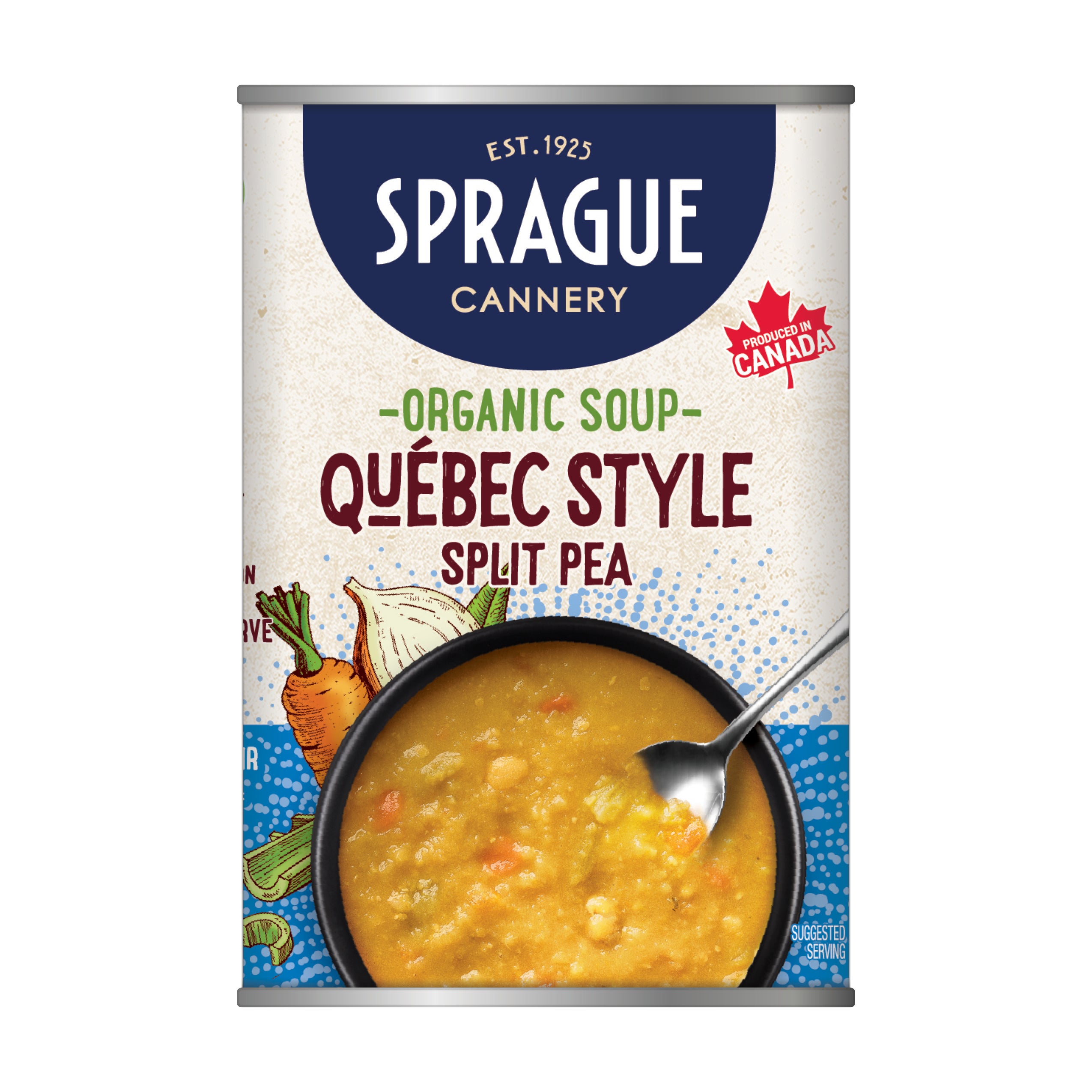 Sprague Organic Quebec Split Pea Soup