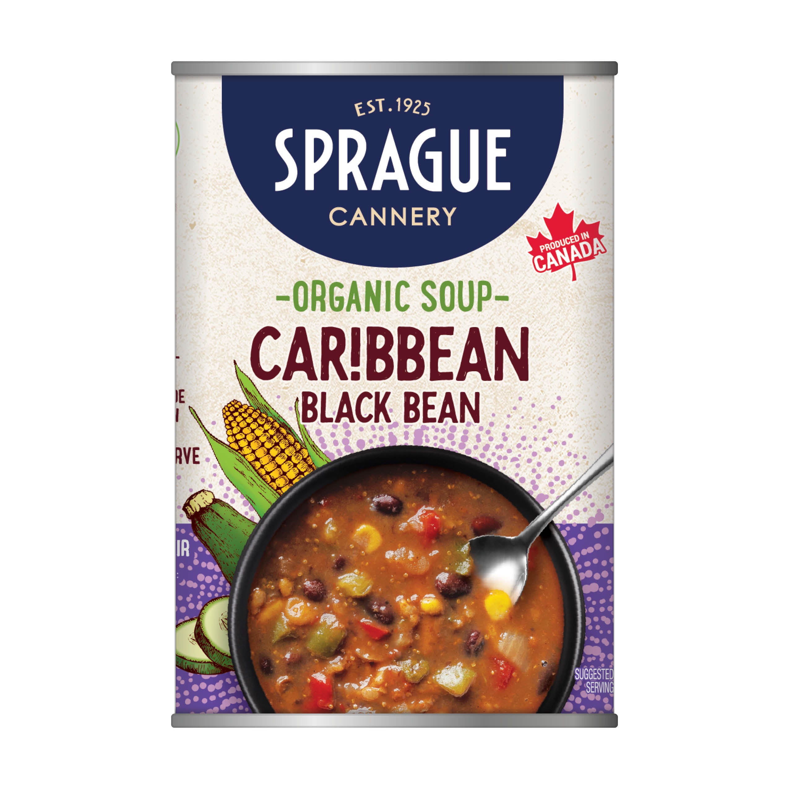 Sprague Organic Caribbean Black Bean Soup