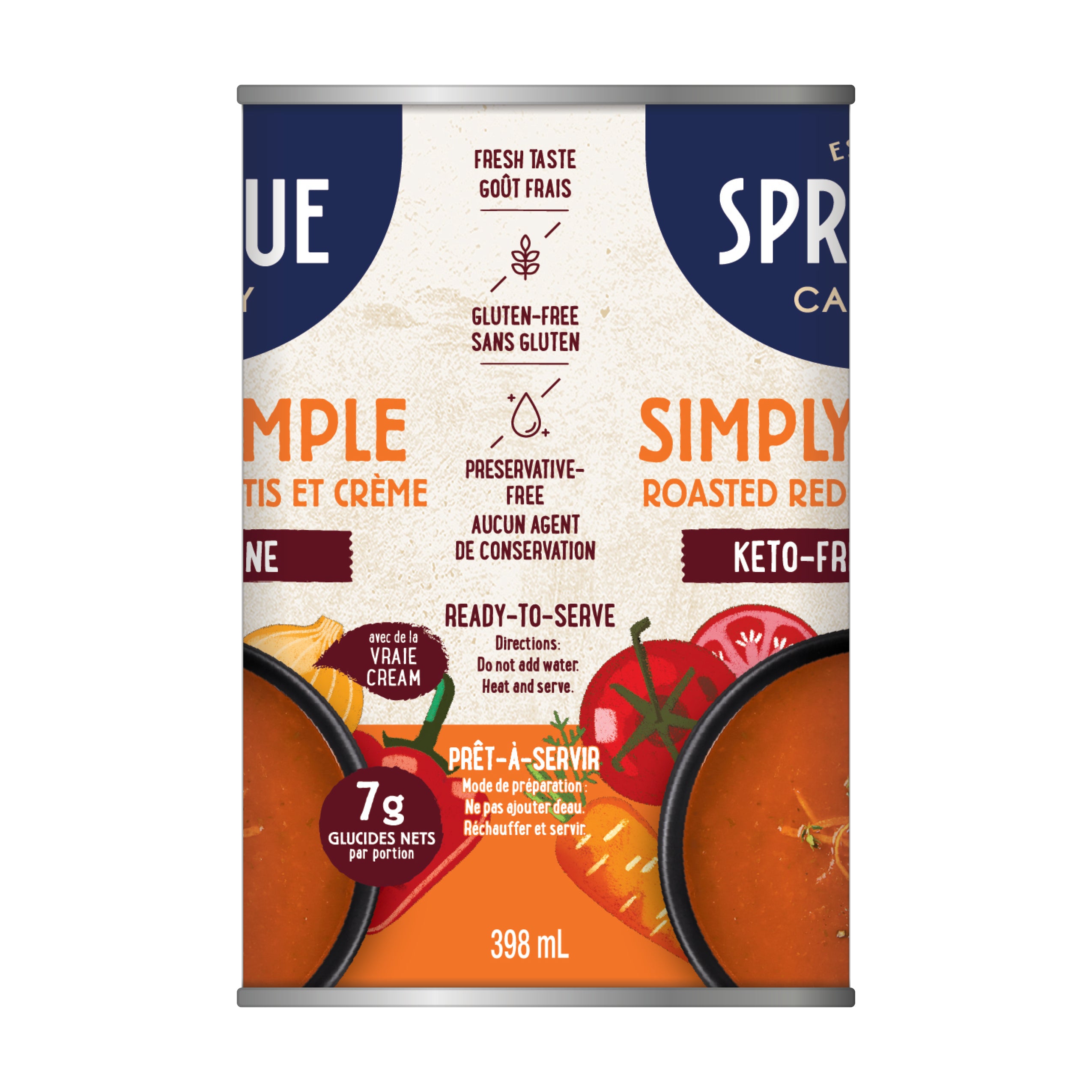 Sprague Simply Tomato Bisque Keto Soup