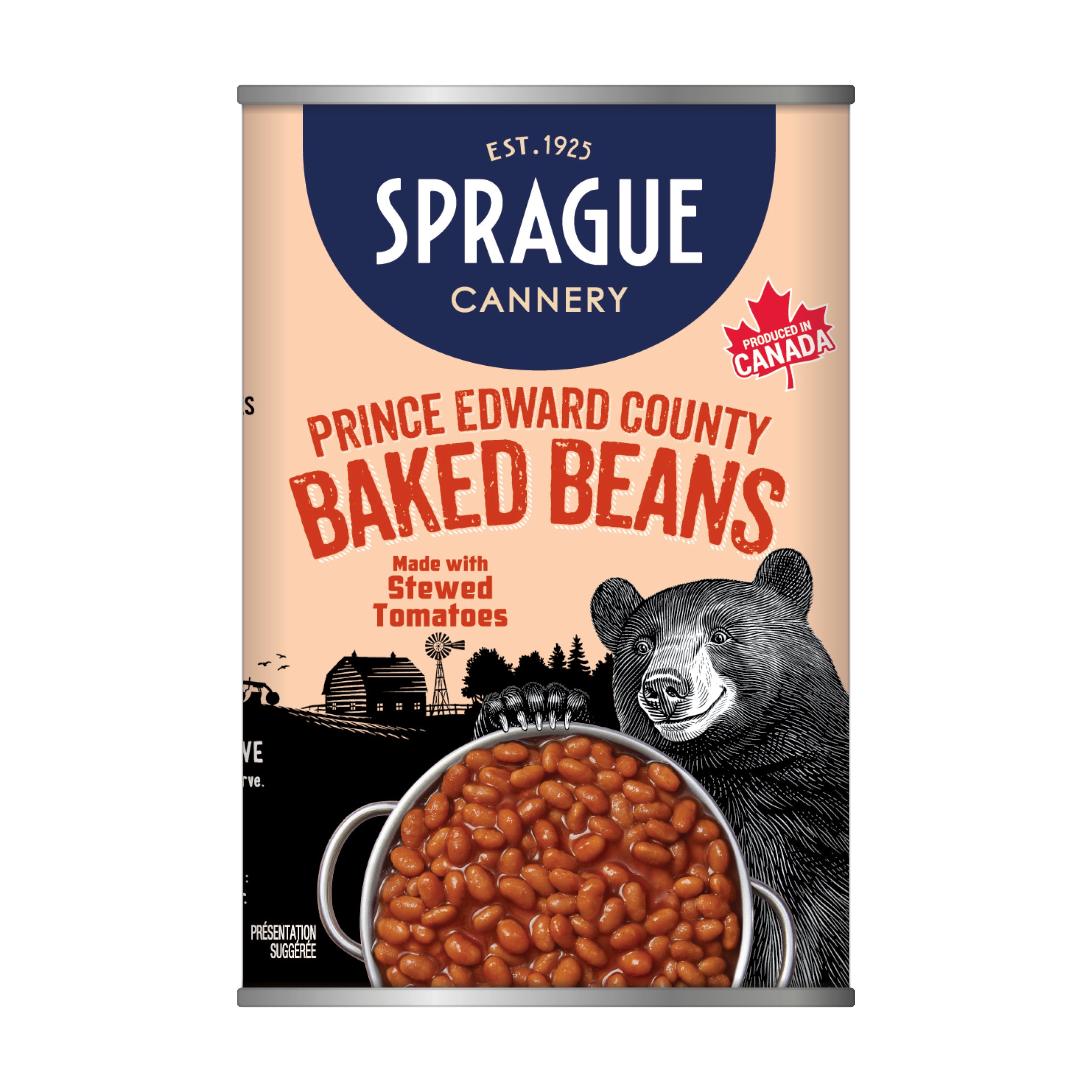 Sprague Prince Edward County Baked Beans with Stewed Tomatoes
