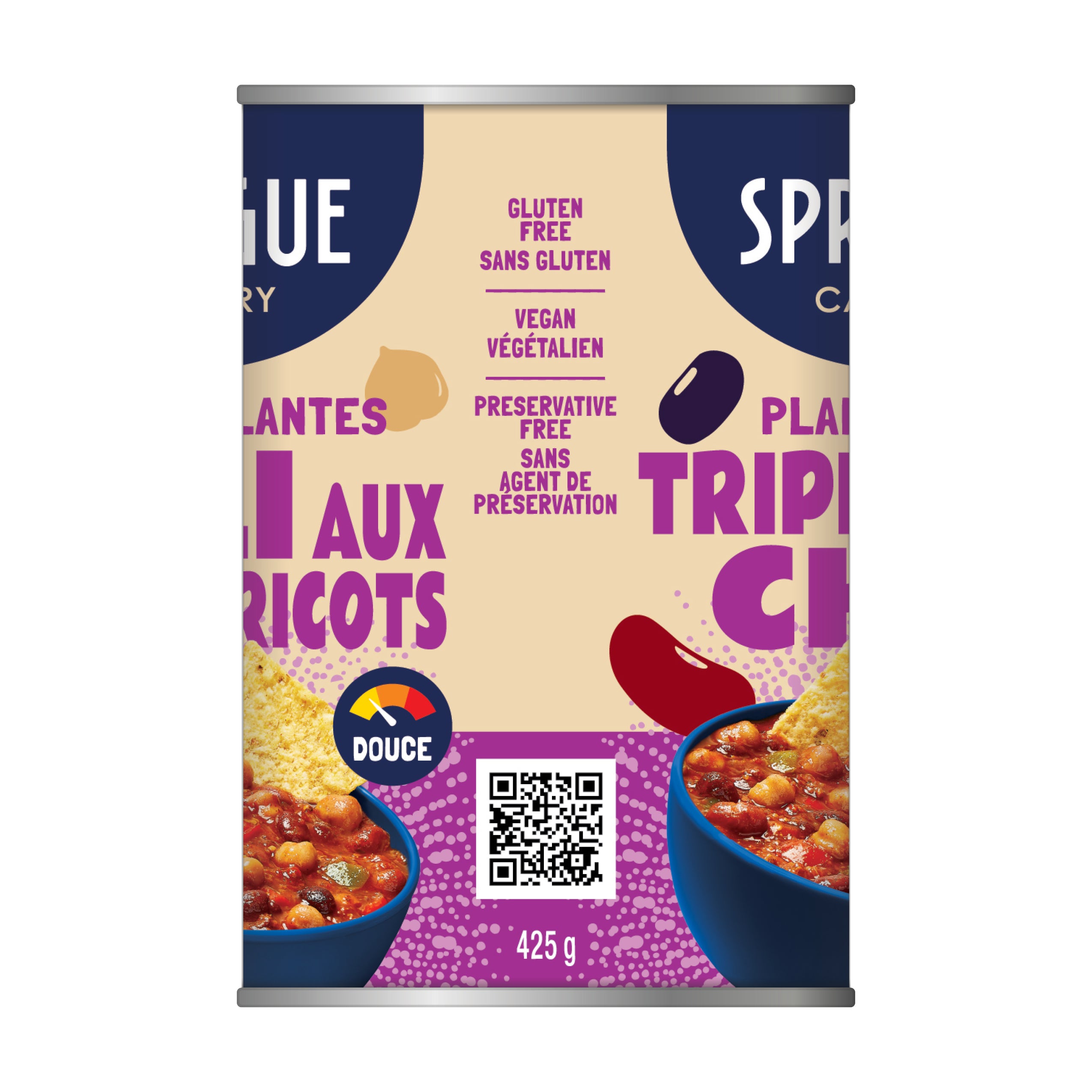 Sprague Vegan Triple Bean Chili