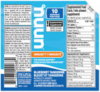 Nuun Blueberry Tangerine Immunity Electrolyte Drink Tablets
