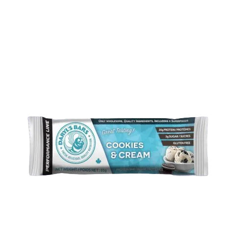 Daryl's Hi N-R-G Bars Cookies & Cream Protein Bar