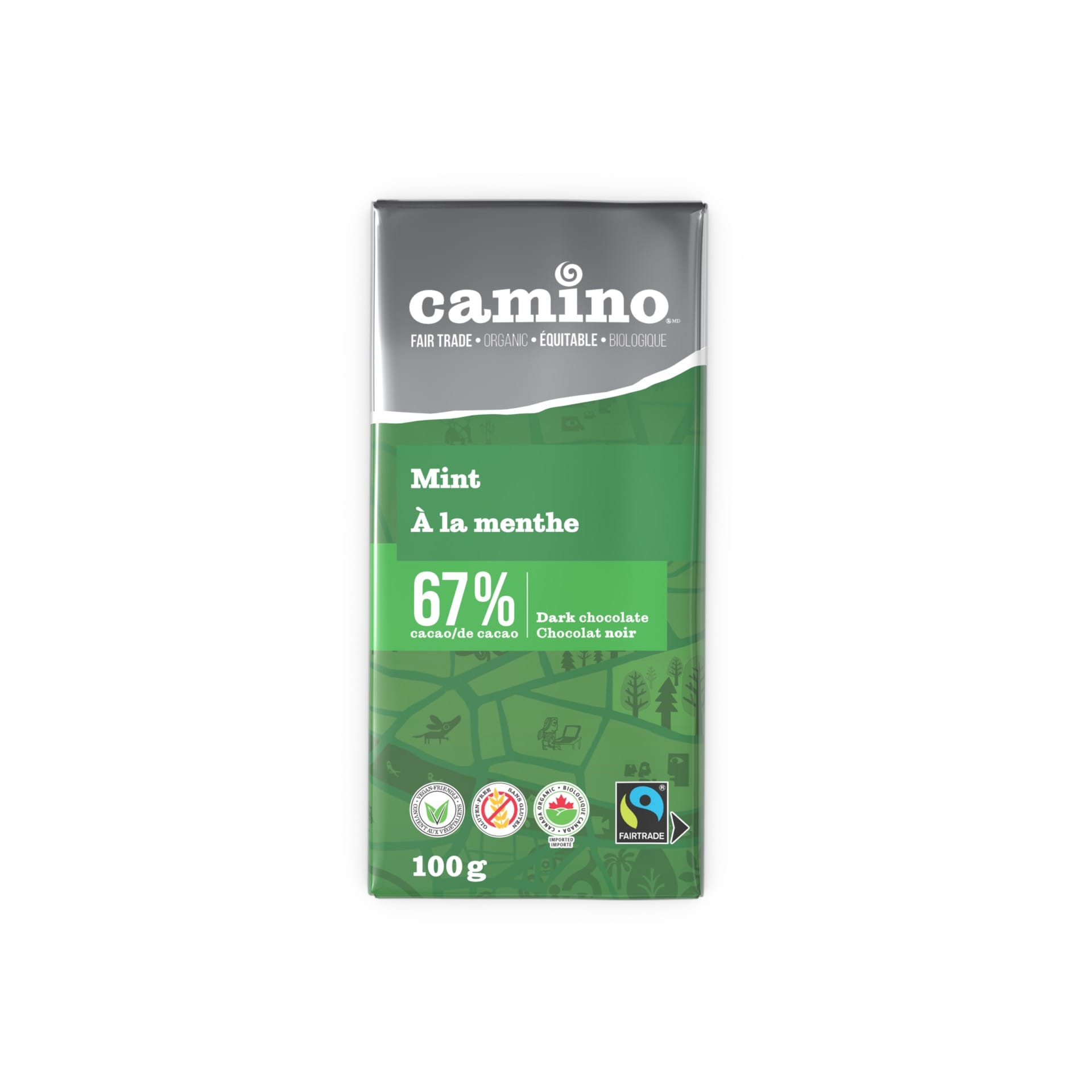 Organic Mint Dark Chocolate