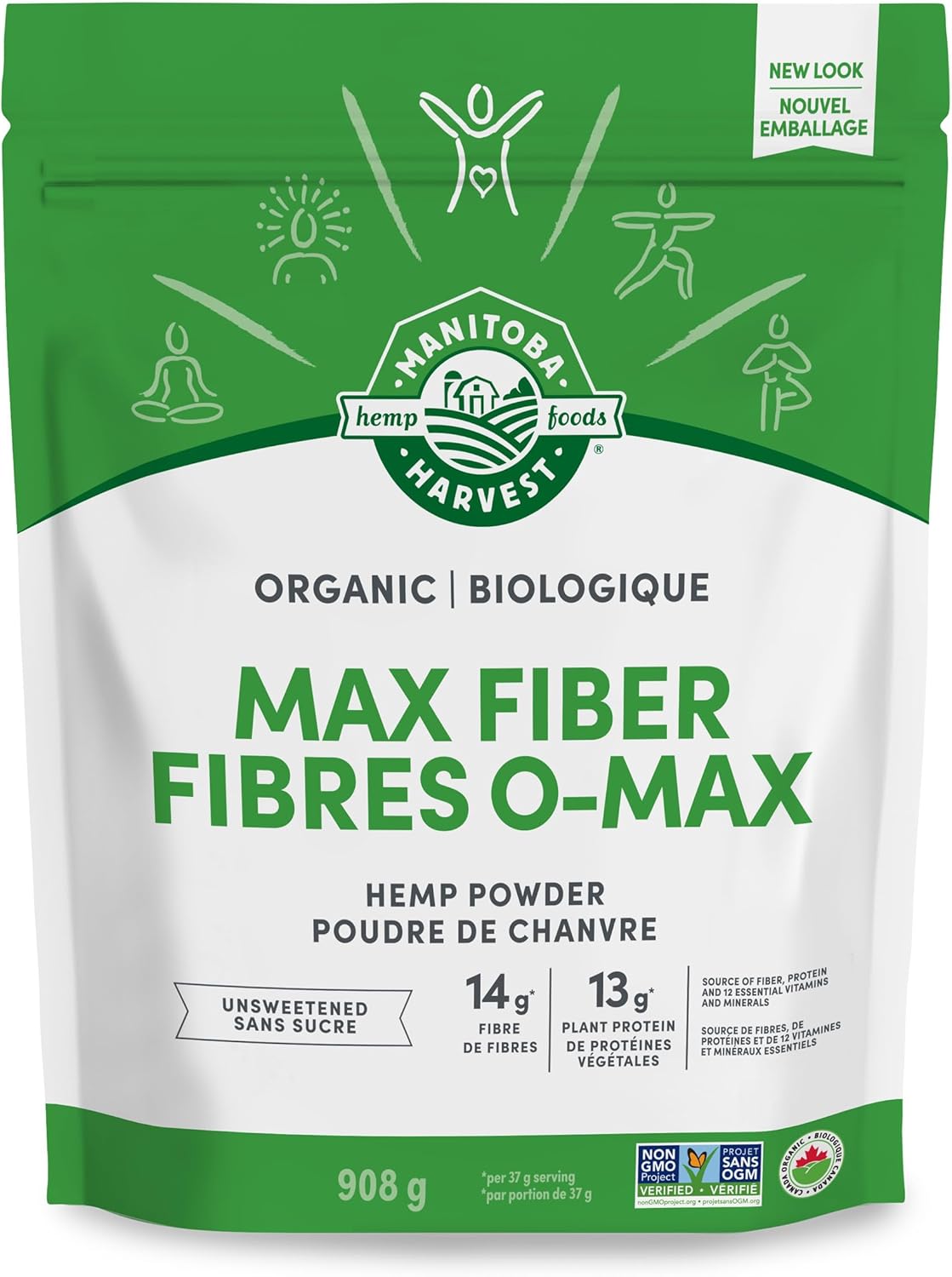 Manitoba Harvest Organic Hemp Protein Fibre Powder
