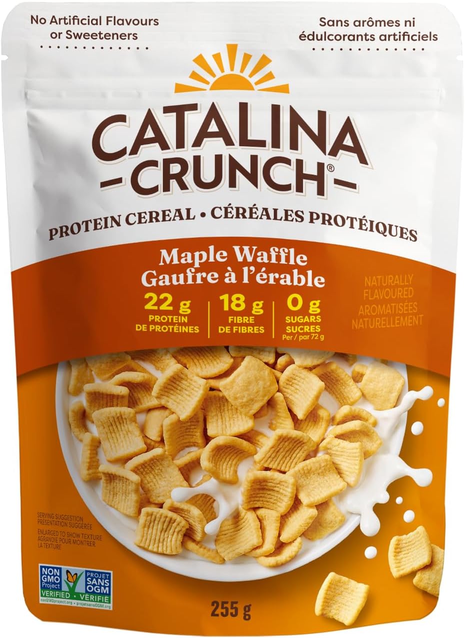 Catalina Crunch Keto Friendly Maple Waffle Cereal