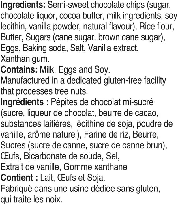 Tate's Bakeshop Gluten Free Chocolate Chip Cookies