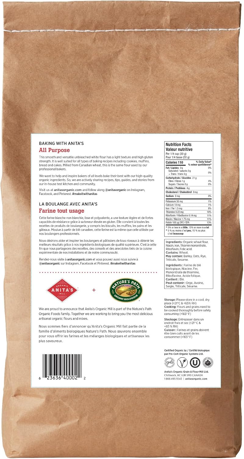 Anita's Organic Mill Organic Unbleached All Purpose Flour