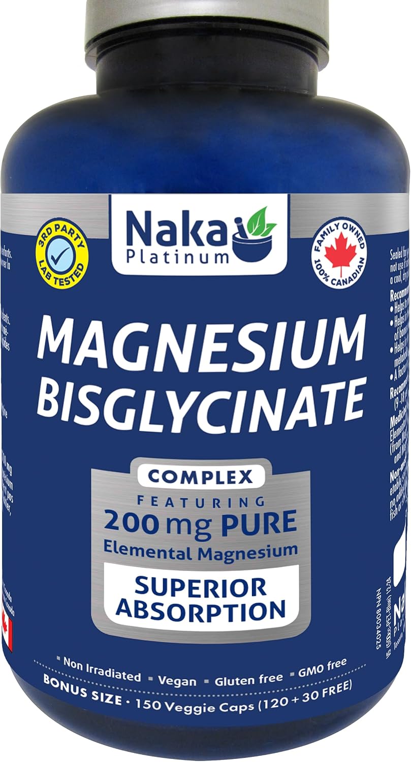 Naka Magnesium Bisglycinate 200mg