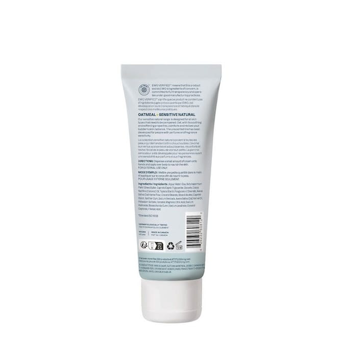 Attitude Unscented Baby Body Cream