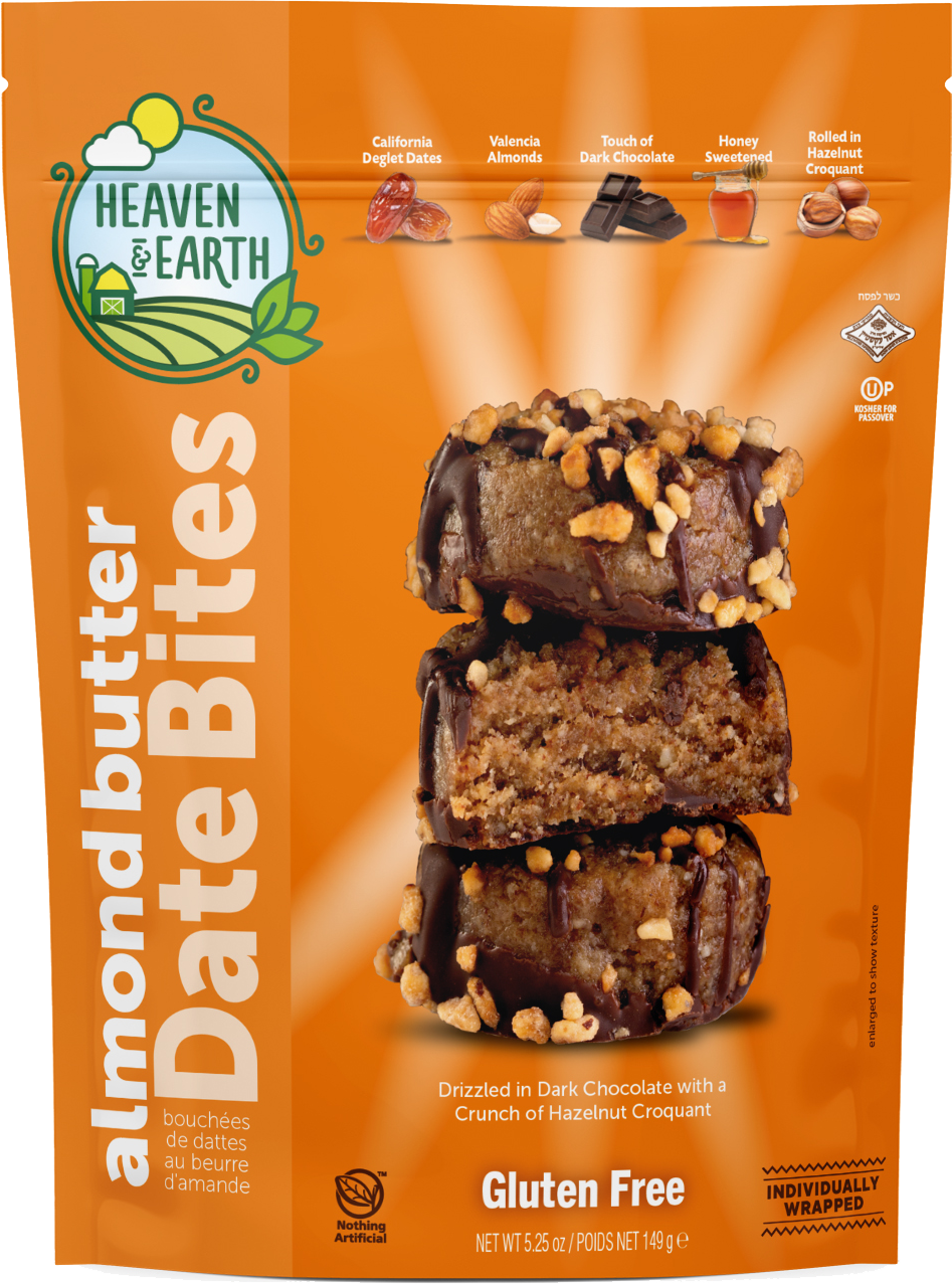 Heaven & Earth Gluten-Free Hazelnut Almond Butter Date Bites