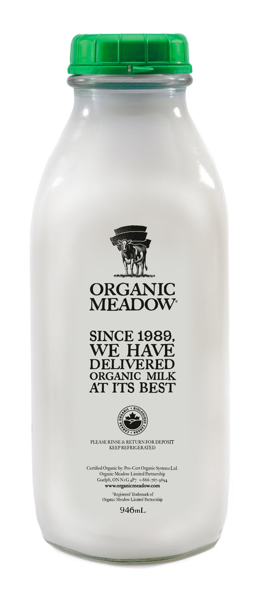 Organic Meadow Organic 1% Partly Skimmed Milk