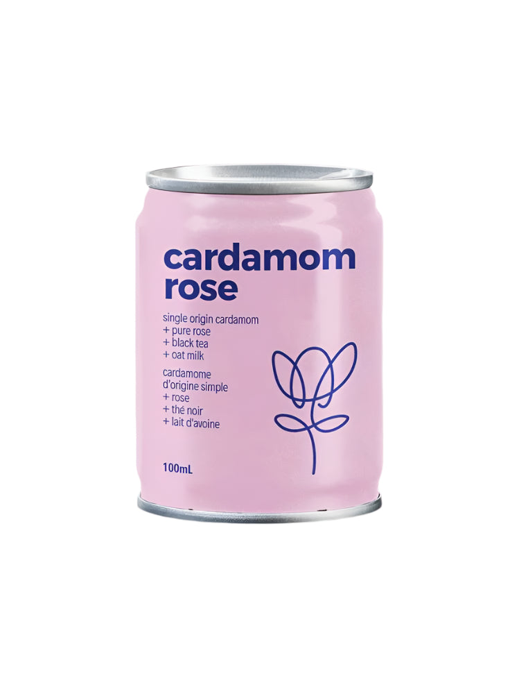 Cardamom Rose Tea Latte