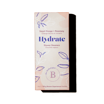 The Bathologist Hydrate Sweet Orange + Rosemary Shower Steamers Box