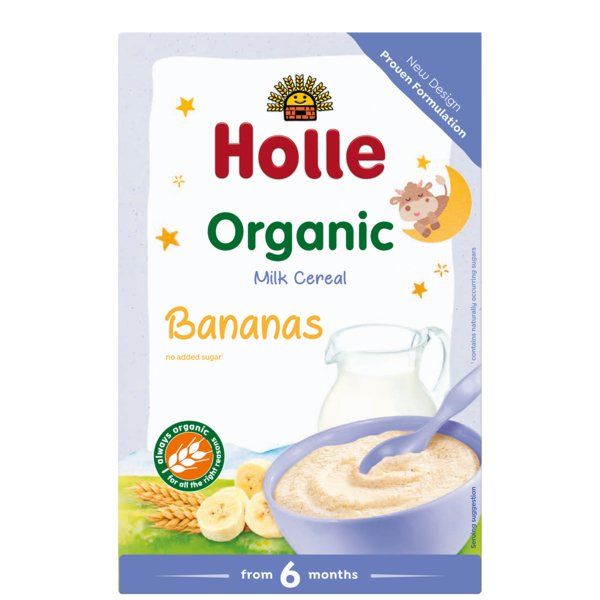 Organic Cereal With Banana