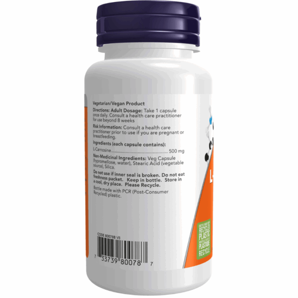 Now L-Carnosine - 500mg
