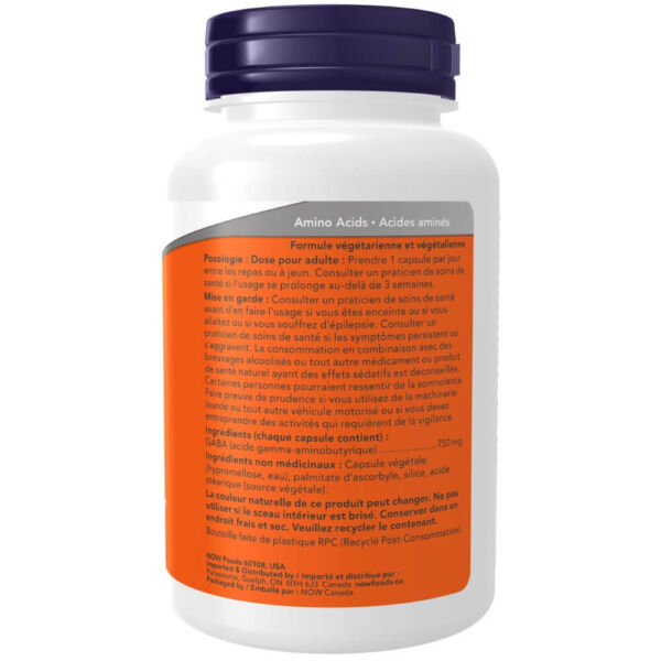 Now Gaba Extra Strength - 750Mg