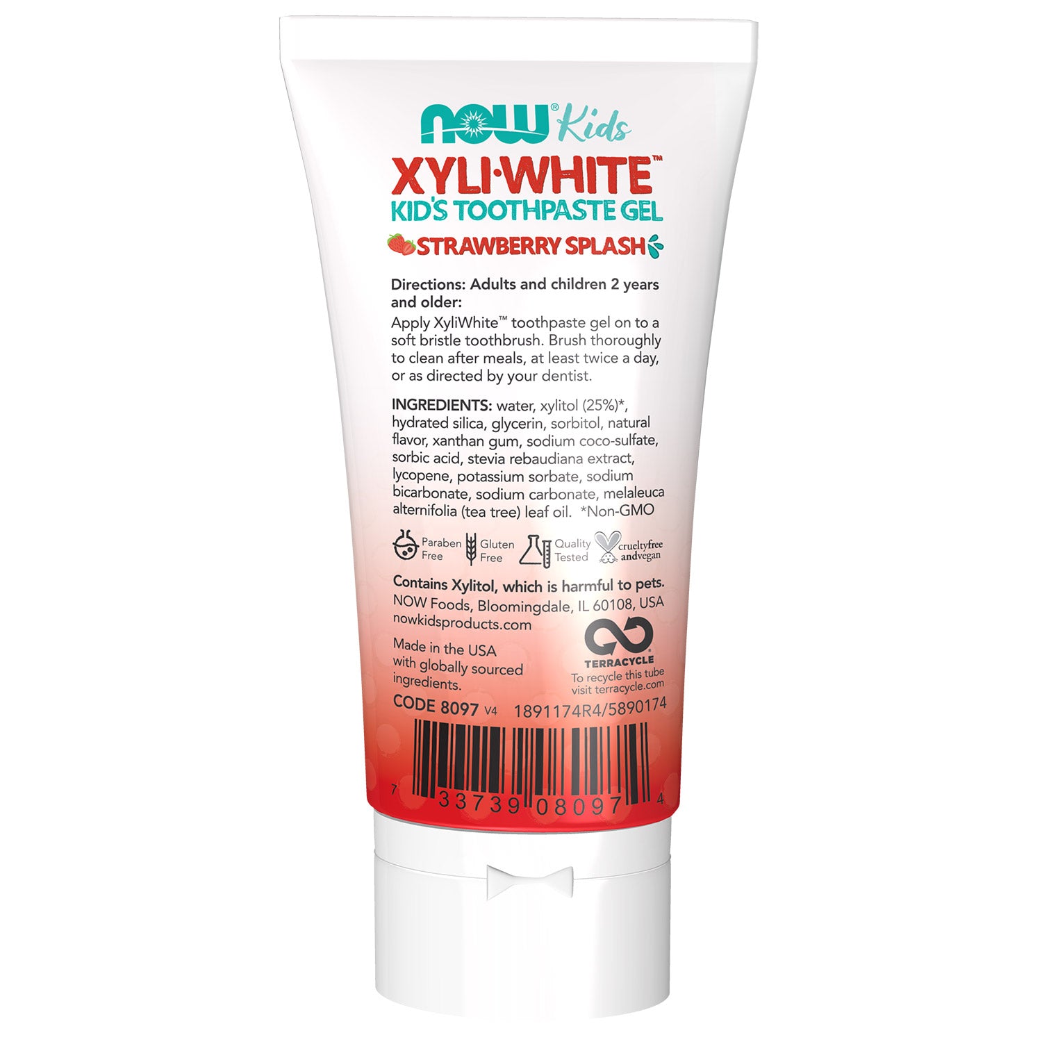 Kids Strawberry Splash Toothpaste
