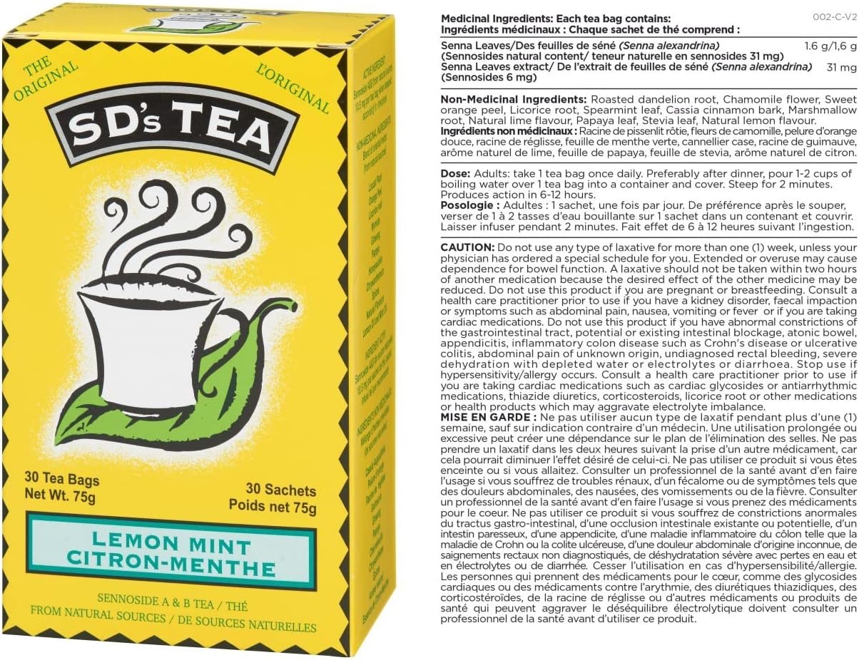 SD's Tea Lemon Mint Tea
