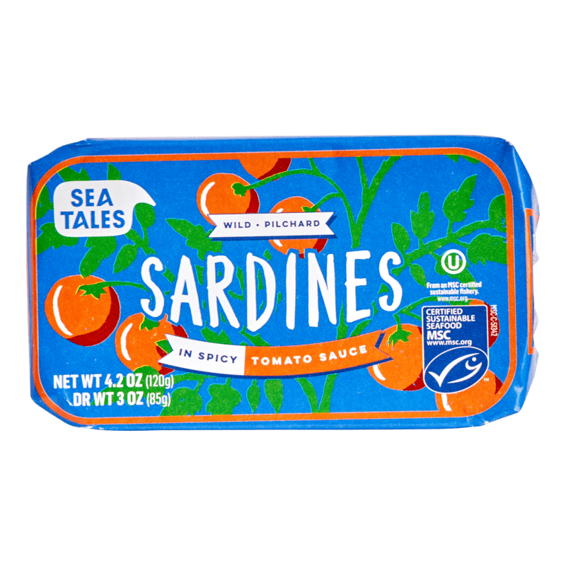 Wild Sardines in Spicy Tomato Sauce