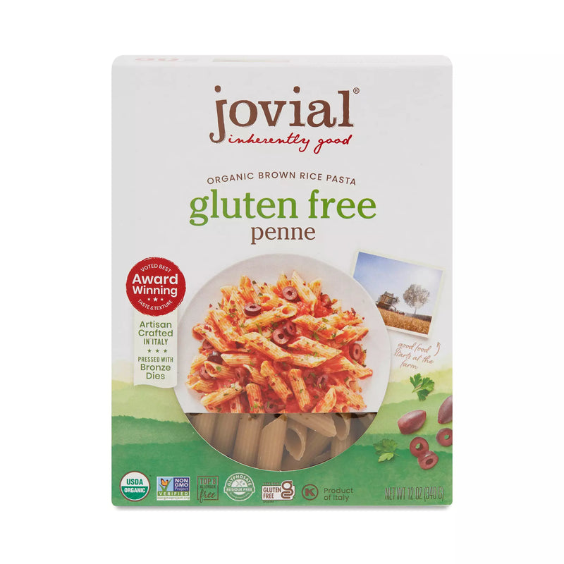 Organic Gluten Free Brown Rice Penne Rigate