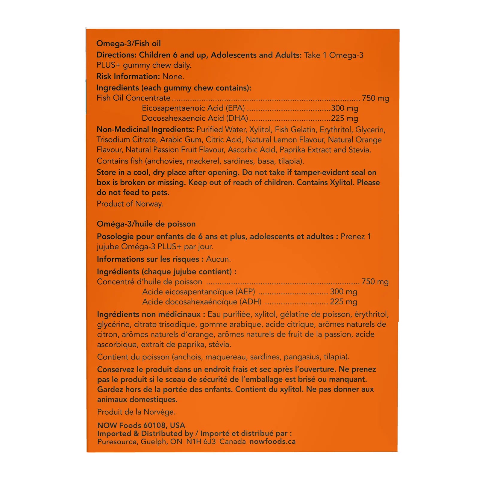 Omega-3 Plus+ Gummy Chews