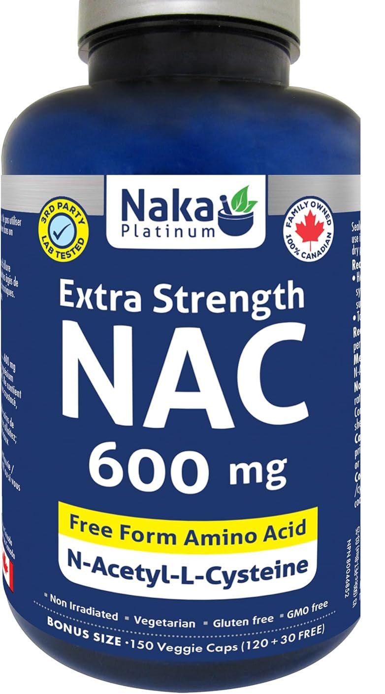 Naka Extra Strength NAC - 600mg