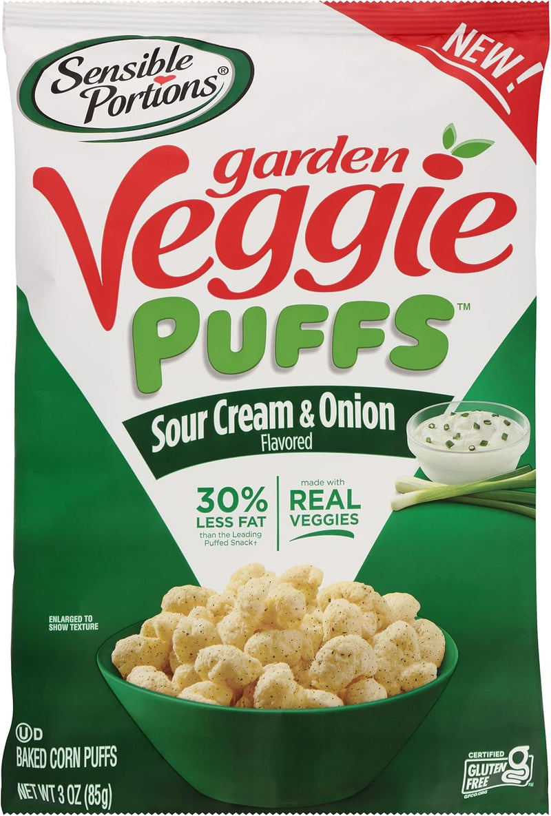 Sour Cream & Onion Garden Veggie Puffs