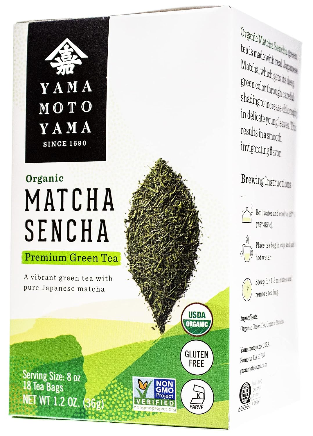 Stash Tea Yamamotoyama Organic Matcha Sencha Premium Green Tea