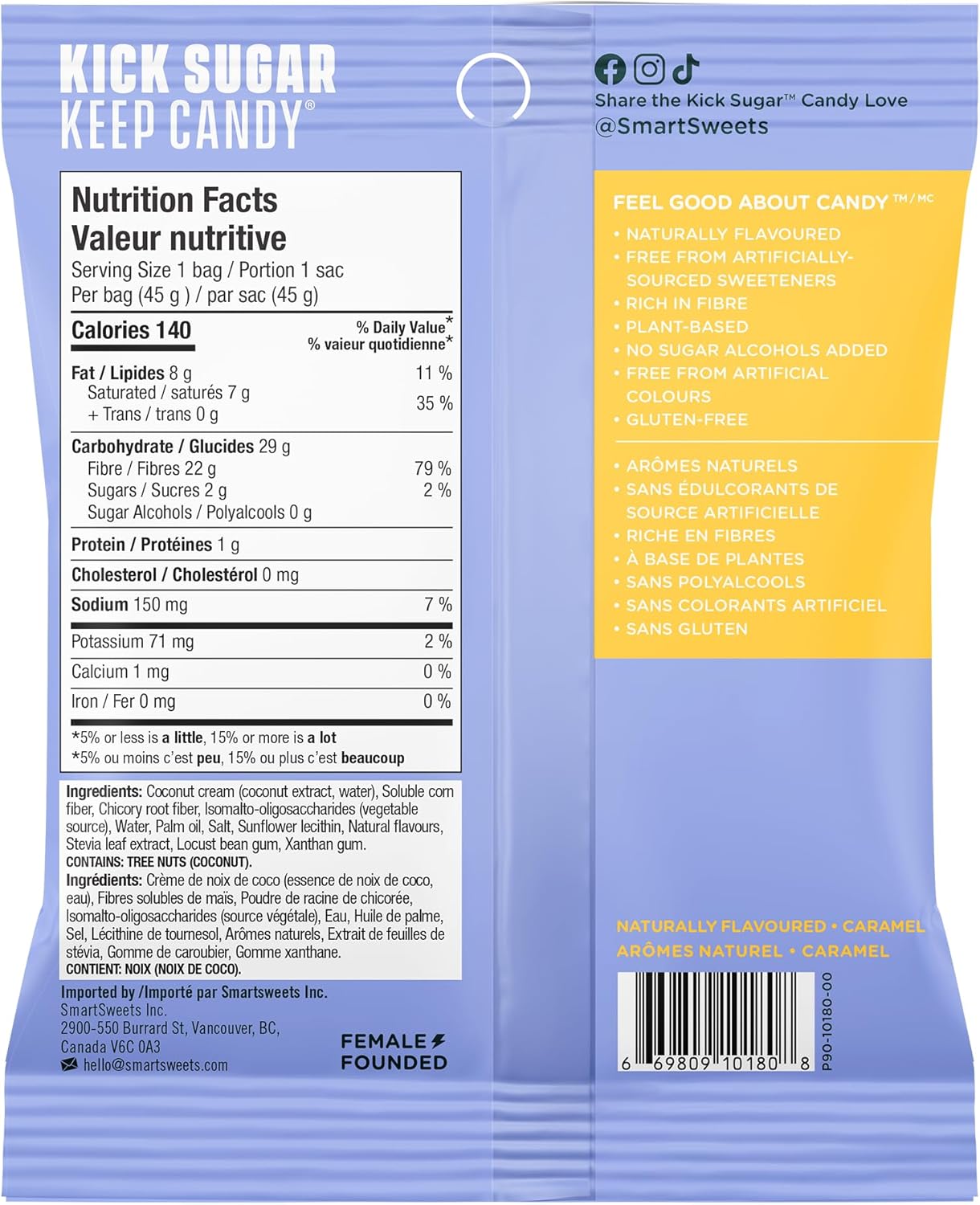 Smart Sweets Caramel Candies