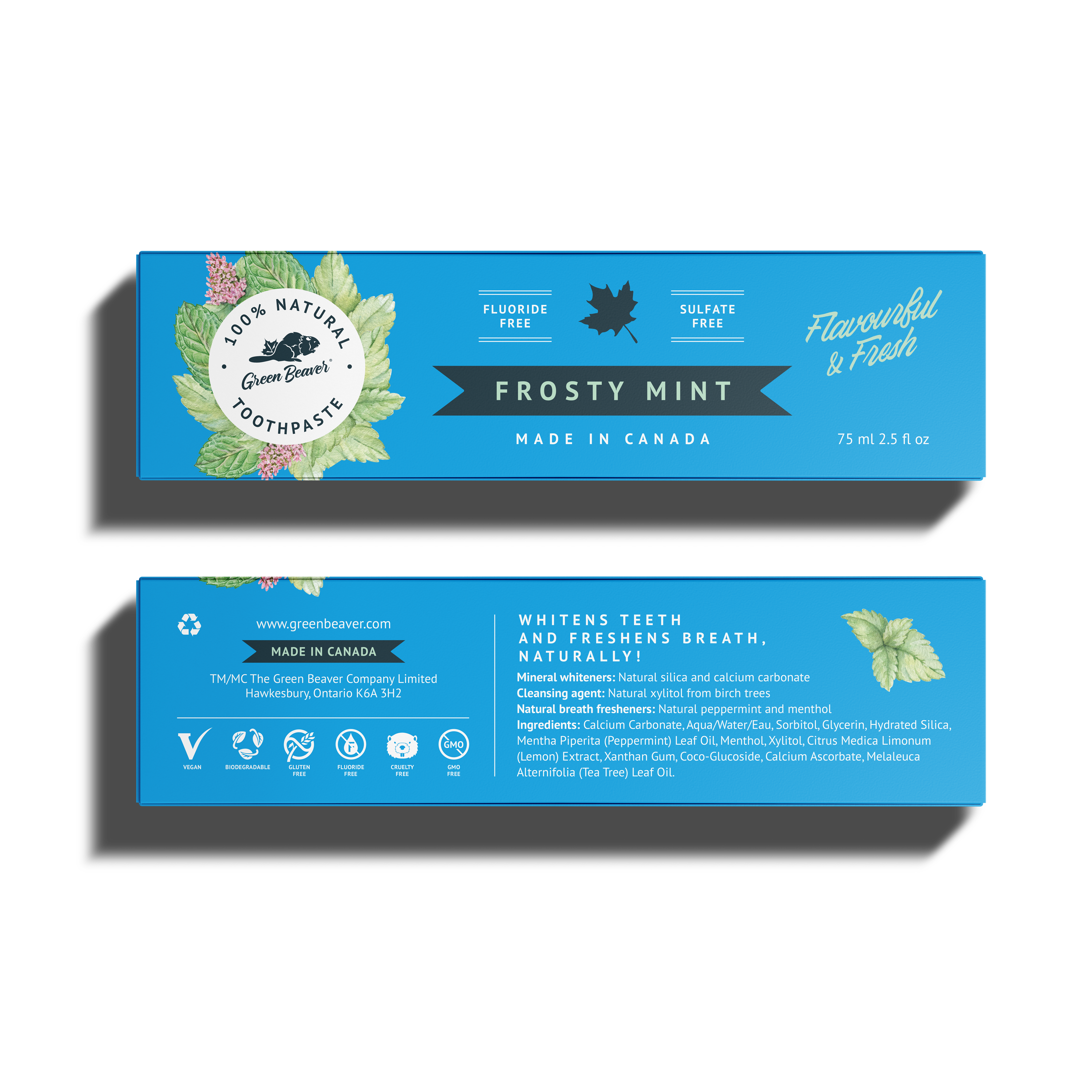 Green Beaver Frosty Mint Toothpaste
