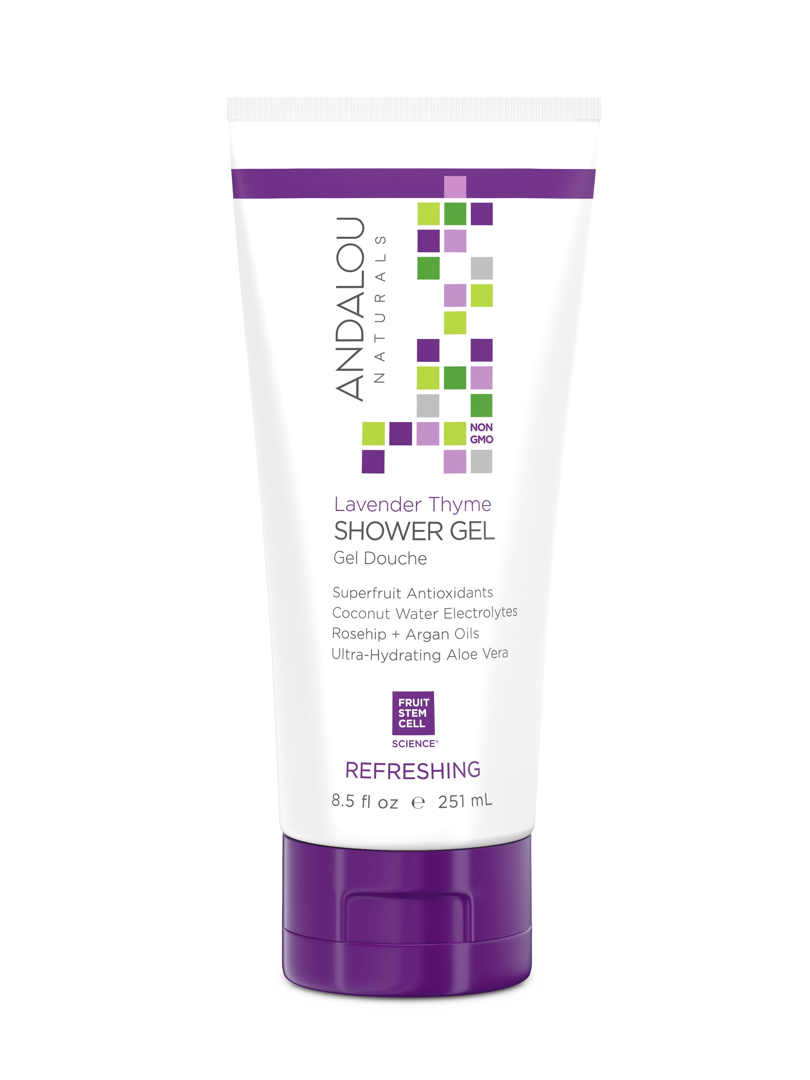 Andalou Naturals Lavender & Thyme Shower Gel