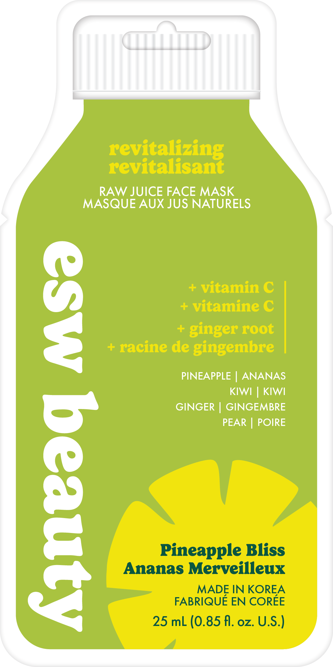 ESW Beauty Pineapple Bliss Revitalizing Face Mask