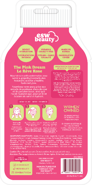 ESW Beauty The Pink Dream Moisturizing Face Mask