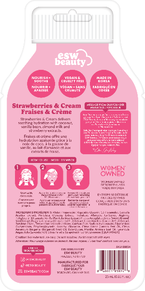ESW Beauty Strawberries and Cream Face Mask