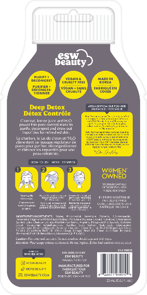 ESW Beauty Deep Detox Pore Control Face Mask