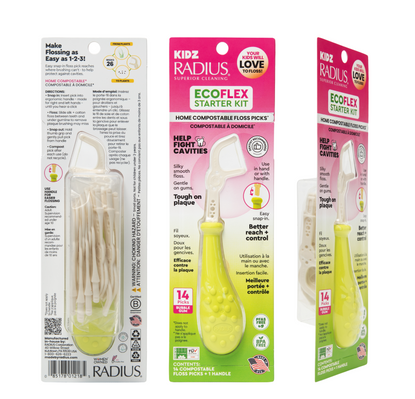 Radius Kidz EcoFlex Floss Starter Kit