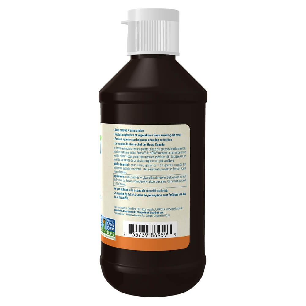 Now Better Stevia Original Liquid