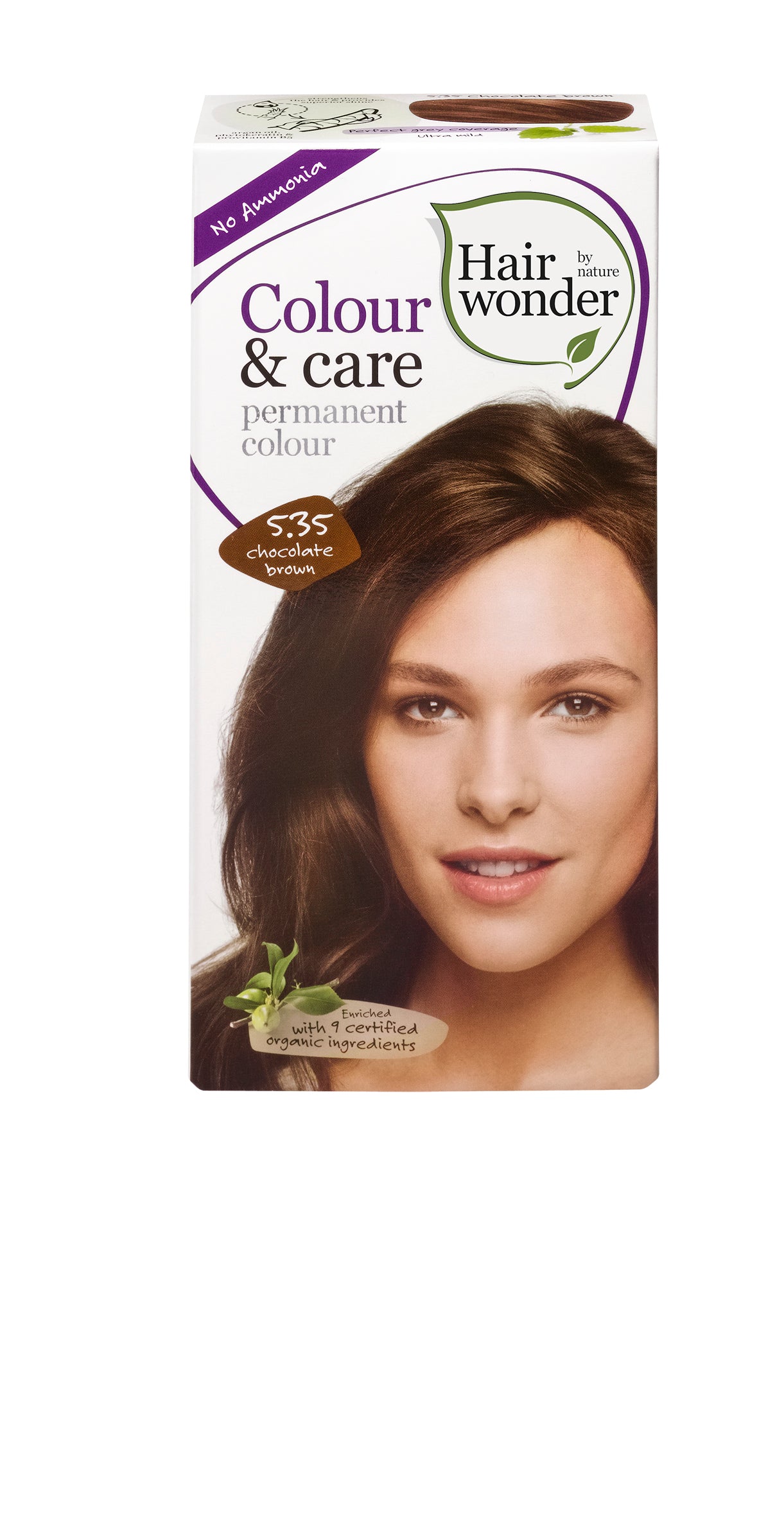 5.35 Chocolate Brown Colour & Care Permanent Colour