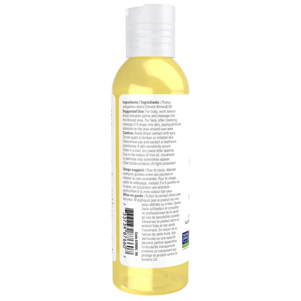 Now Sweet Almond Moisturizing Oil