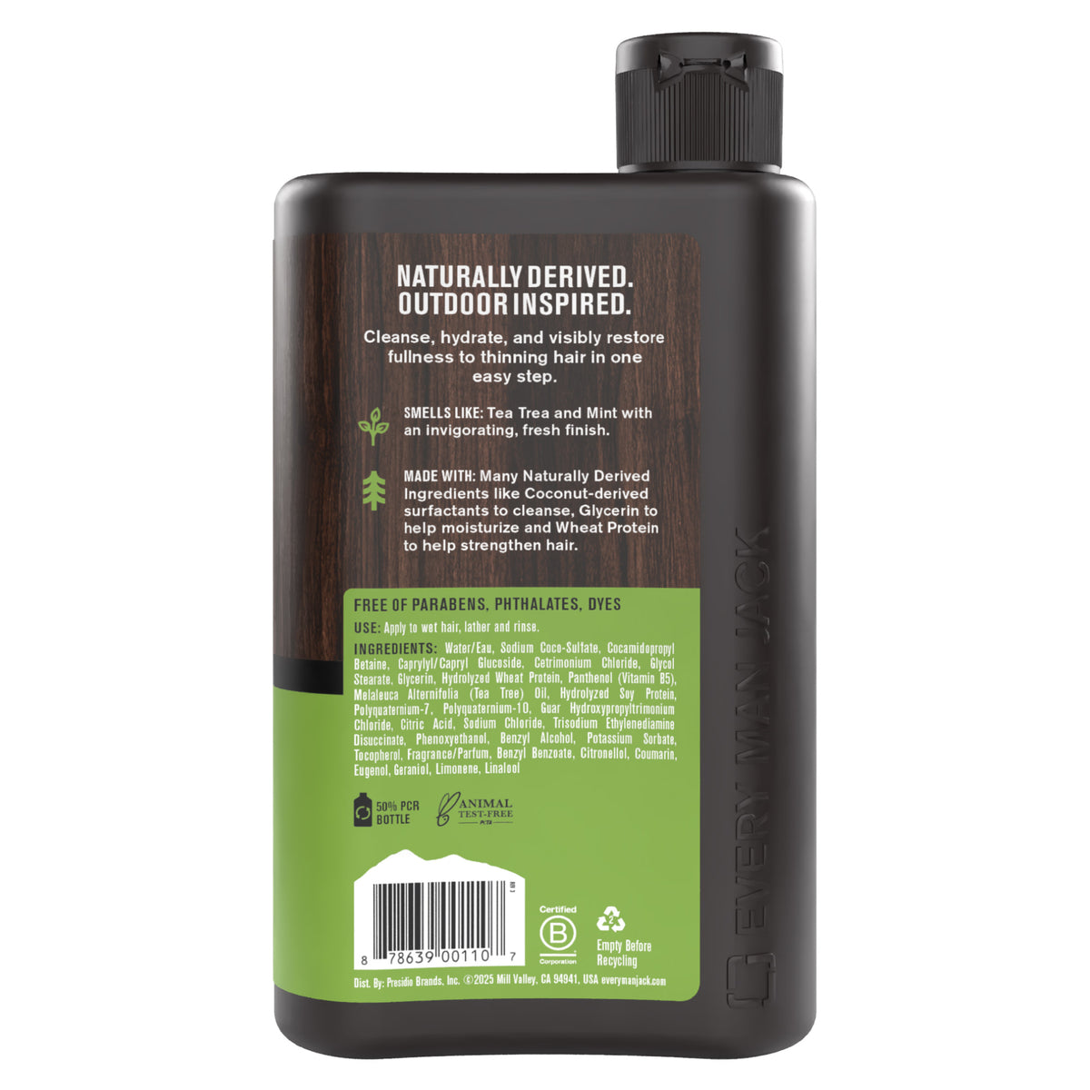 Every Man Jack 2-in-1 Tea Tree Shampoo & Conditioner