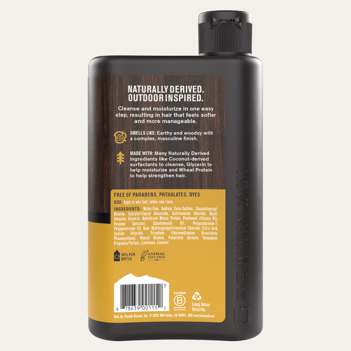 Every Man Jack 2-in-1 Sandalwood Shampoo & Conditioner