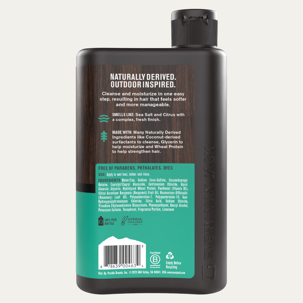 Every Man Jack 2-in-1 Sea Salt Shampoo & Conditioner