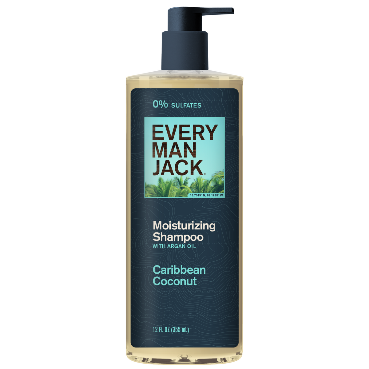 Every Man Jack Caribbean Coconut Moisturizing Shampoo