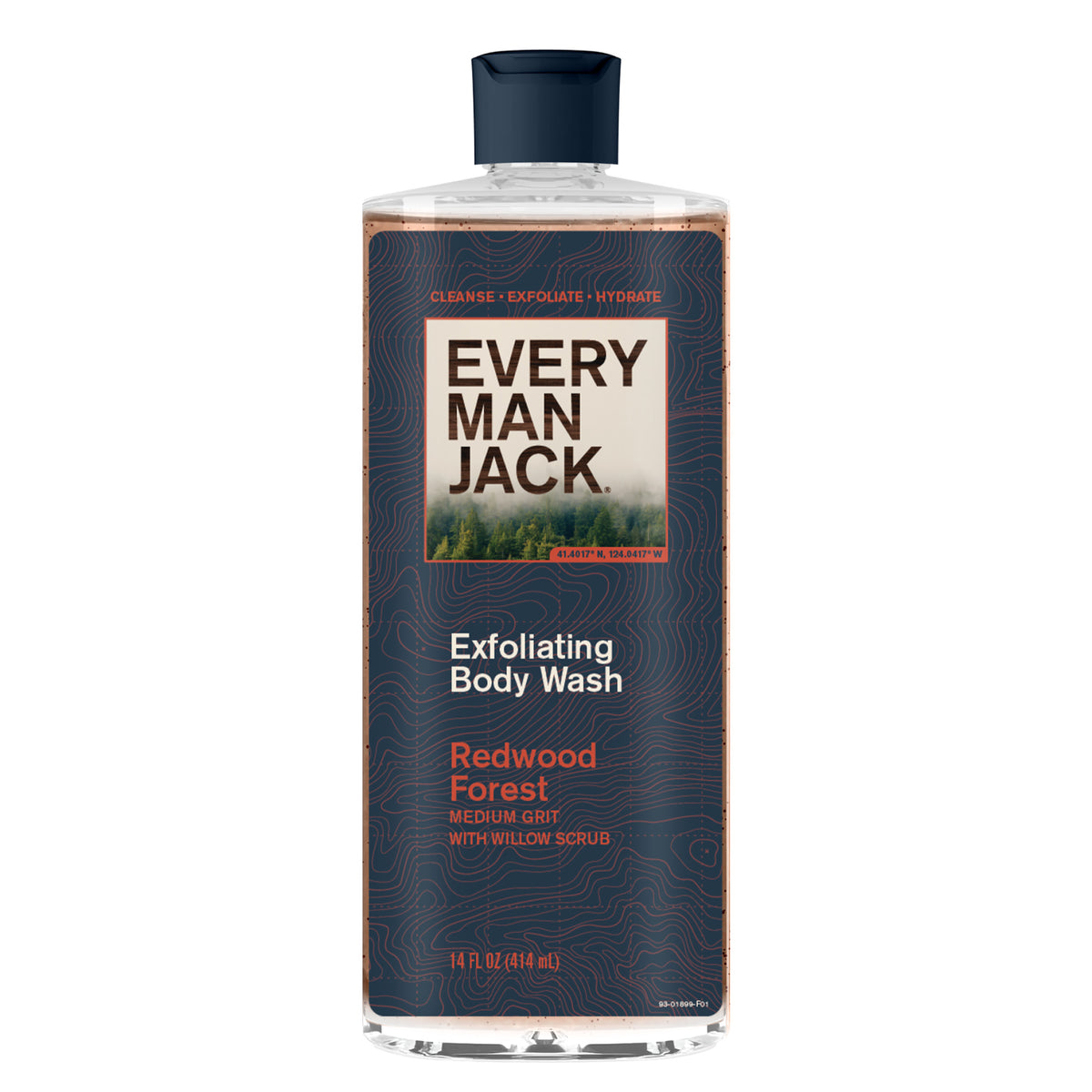 Every Man Jack Redwood Forest Exfoliating Body Wash