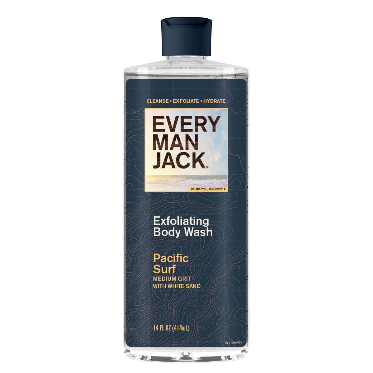 Every Man Jack Pacific Surf Exfoliating Body Wash