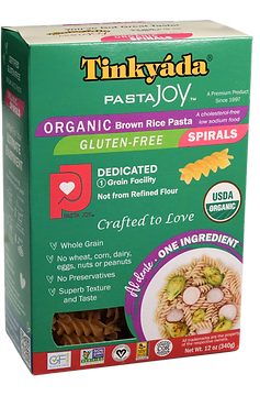 Tinkyada Organic Brown Rice Spirals