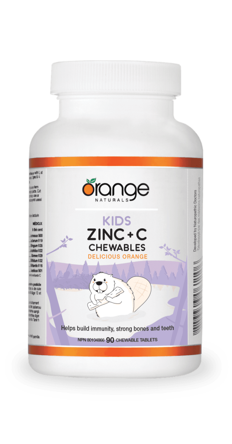 Kids Delicious Orange Zinc + C Chewables