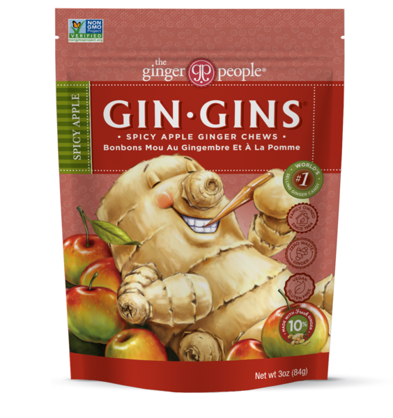 Spicy Apple Gin-Gins Chews